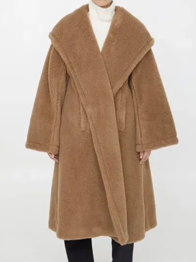 Max Mara Apogeo Coat In Cammello