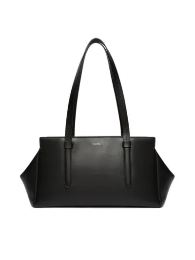 Max Mara Black Leather Archetipo Bag