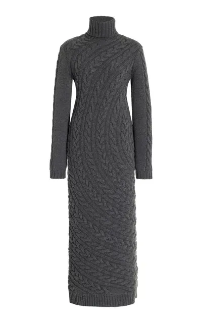 Max Mara Arte Dress In Grey