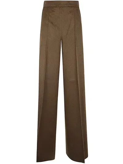 Max Mara Axe1234 Trousers Clothing In Brown