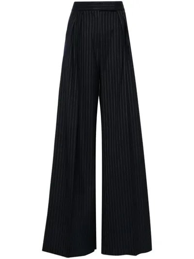 Max Mara Bacca Trousers In Blue