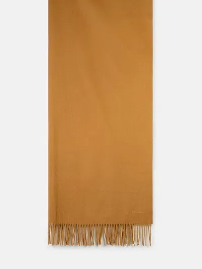 Max Mara 'baci' Light Brown Chasmere Scarf