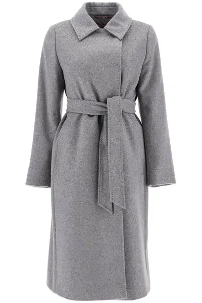 Max Mara 'bcollag' Double-breasted In Grey