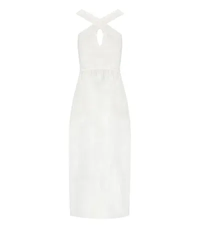 Max Mara Beachwear Stelvio White Dress