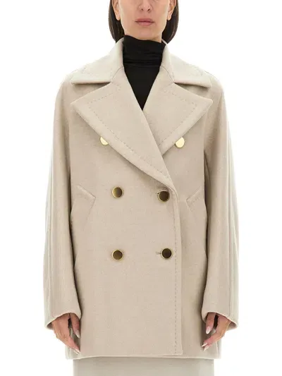 Max Mara Berta Coat In Dove