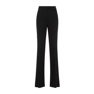 Max Mara Black Viscose Norcia Pants