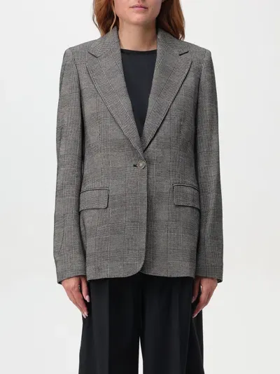 Max Mara Blazer  Woman Color Grey In Grau