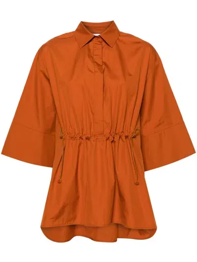 Max Mara March Shirt In Brown