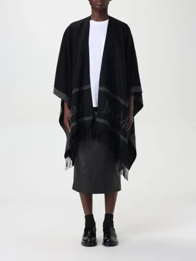 Max Mara Cape  Woman Color Black In 黑色