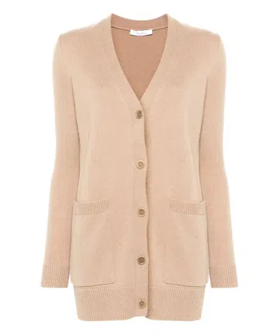 Max Mara Cardigan In Beige