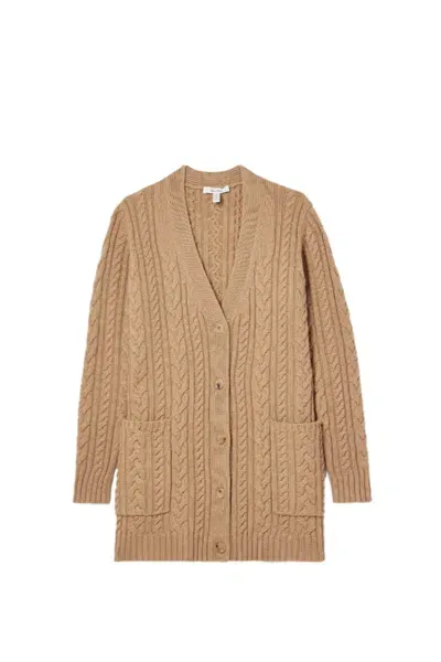 Max Mara Cardigan In Camel