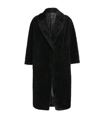 Max Mara Cashmere Lilia Coat In Black