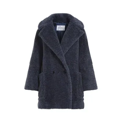 Max Mara Coat In Blue