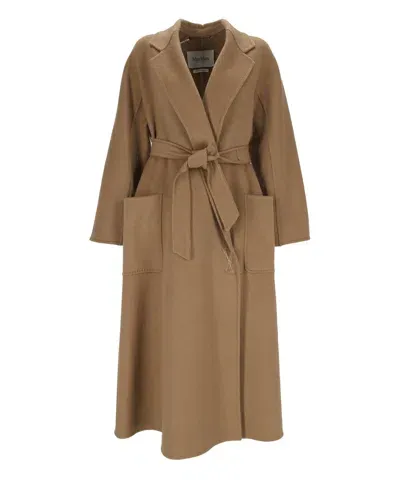 Max Mara Coat In Brown