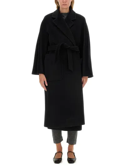 Max Mara Manuela Coat In Black