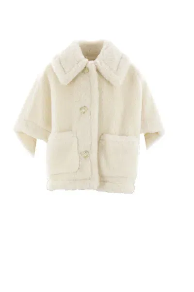 Max Mara Coats & Jackets In White