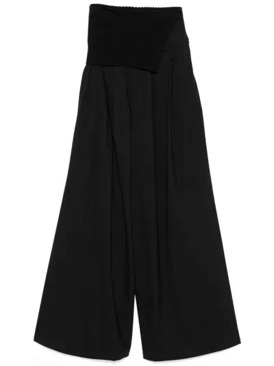 Max Mara Cosmo Trousers In Black  