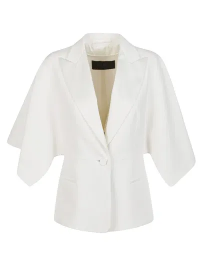 Max Mara Curacao Jacket In White