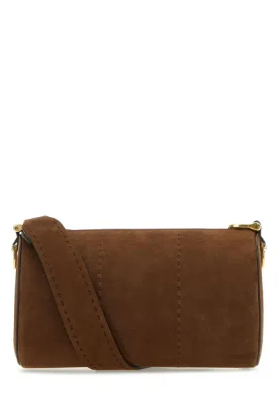 Max Mara Cylinder Crossbody Bags In Brown