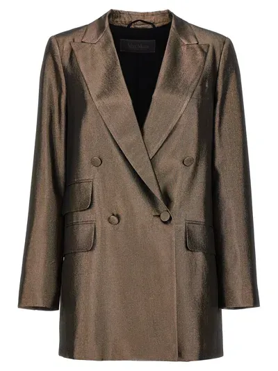 Max Mara Edro Blazer In Brown