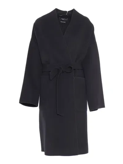 Max Mara Eris Black Coat