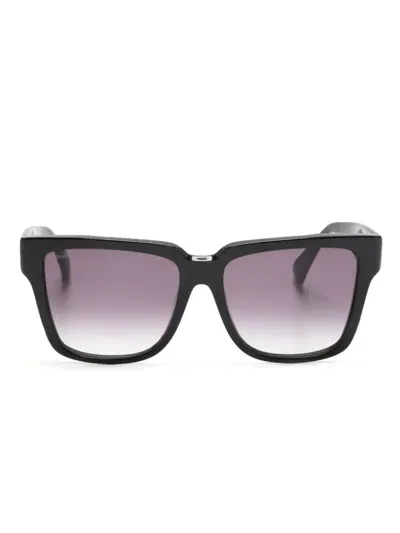 Max Mara Eyewear Square-frame Sunglasses In Black