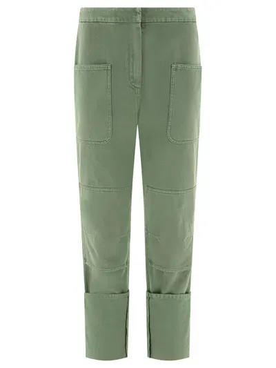 Max Mara Facella Jeans In Green