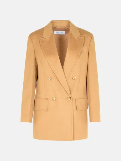 Max Mara 'falster' Brown Camel Blazer