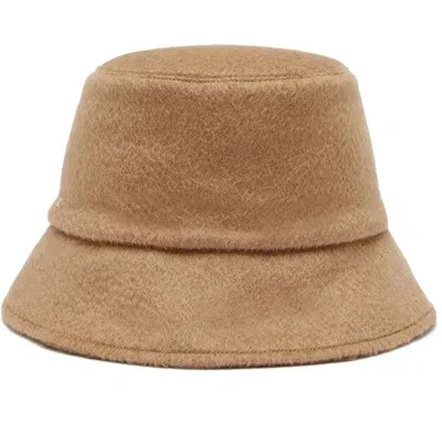 Max Mara Fiducia Bucket Hat In Camel