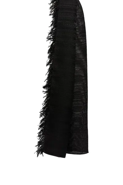 Max Mara Fiesole Foulard In Nero