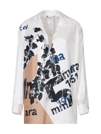 Max Mara Formica Shirt In White