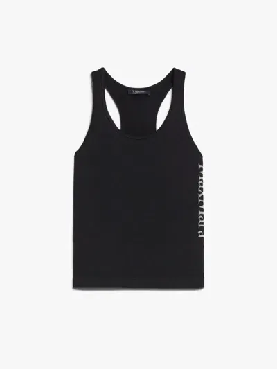 Max Mara Black Sleeveless Top