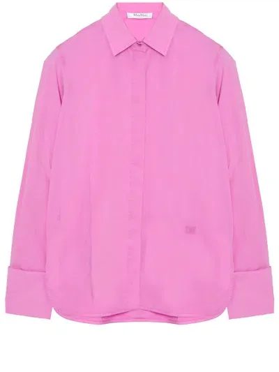 Max Mara Francia Shirt In Pink