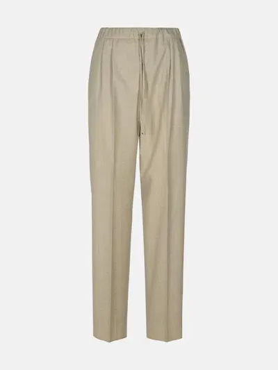 Max Mara 'garbo' Beige Cashmere Pants