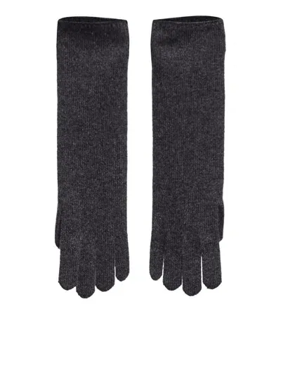 Max Mara Gloves In Black