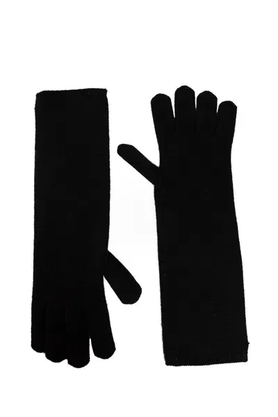 Max Mara Gloves In Black