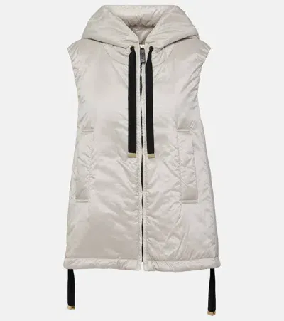 Max Mara Greengo Technical Vest In Beige