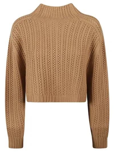 Max Mara Hodeida Sweater In Brown