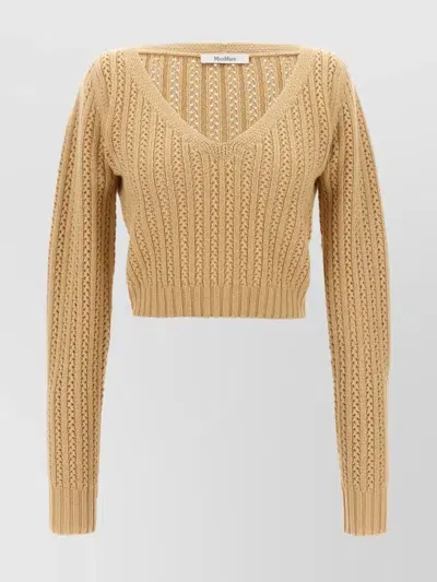 Max Mara Sweaters In Cream