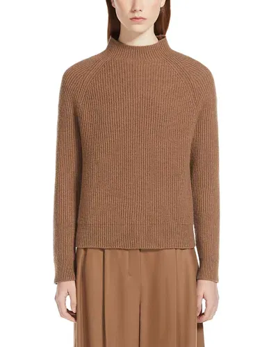 Max Mara Ines Sweater In Camel