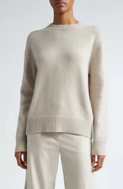 Max Mara Irlanda Wool & Cashmere Sweater In Ecru