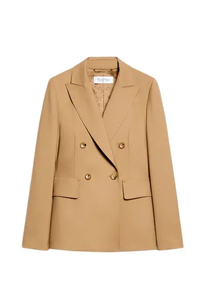 Max Mara Jackets In Honey