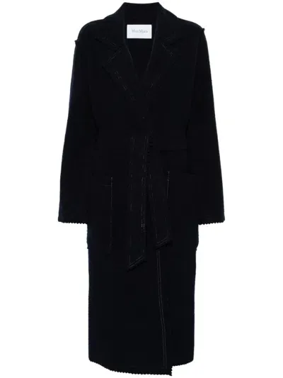 Max Mara Jene Coat In Black