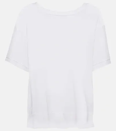 Max Mara Lauto Jersey T-shirt In White