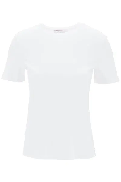 Max Mara Leisure Cosmo Round Neck T In White