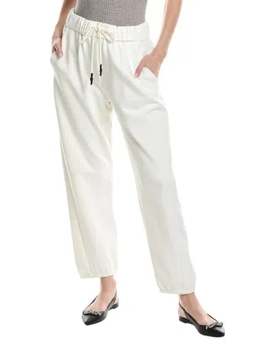 Max Mara Leisure Trouser In White