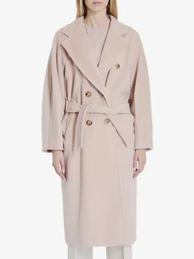 Max Mara Madame 101801 Icon Coat In Beige