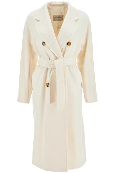 Max Mara Madame 101801 Icon Coat In White