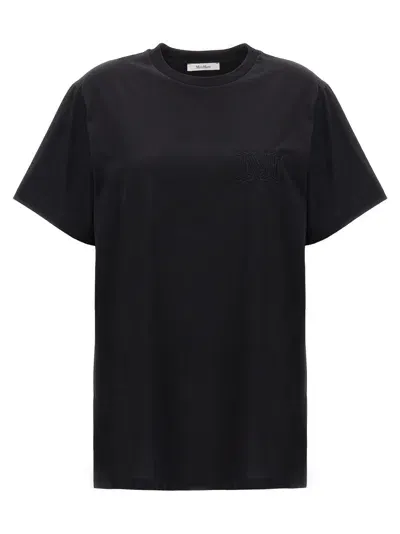 Max Mara Mango T-shirt In Black