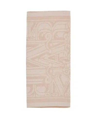 Max Mara Messina Logo Scarf In Neutrals